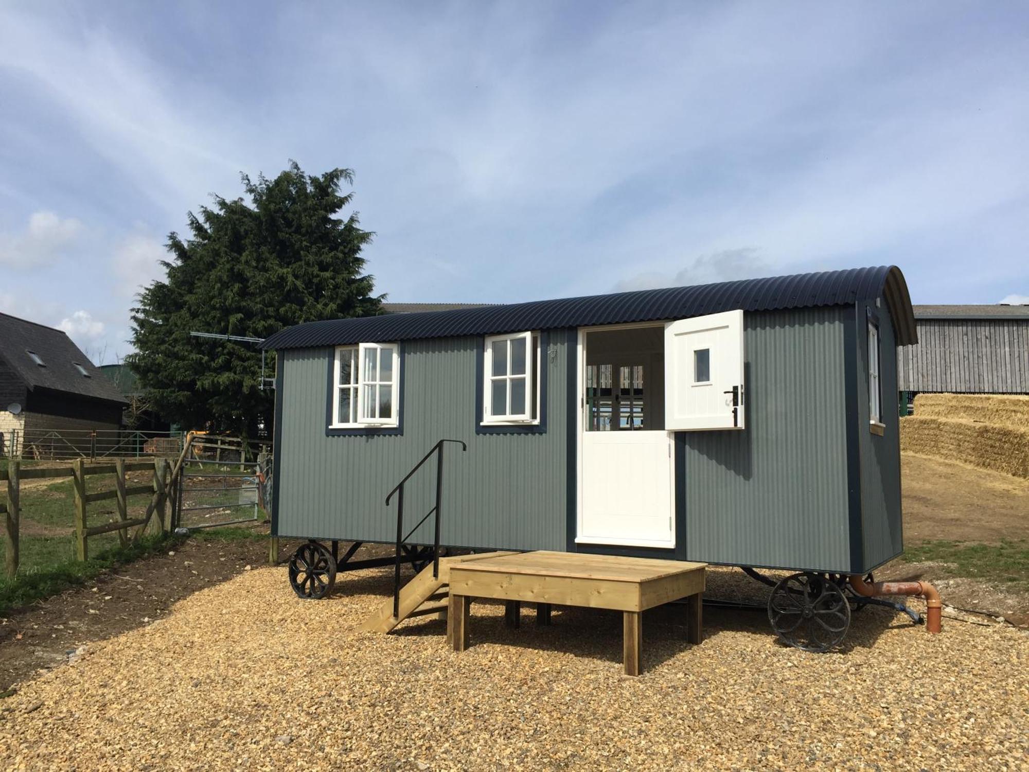 Weatherhead Farm Shepherds Hut Villa Buckingham Exterior photo